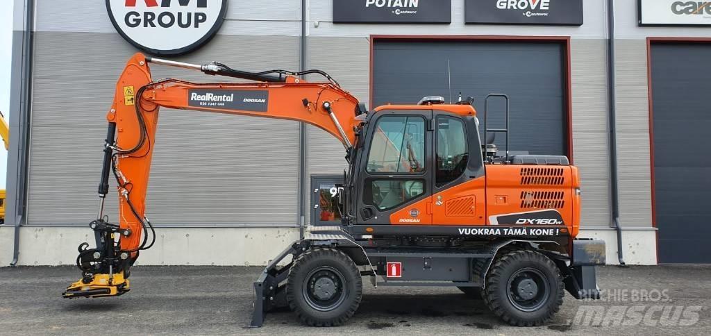 Doosan DX160W-5 حفارات بعجل