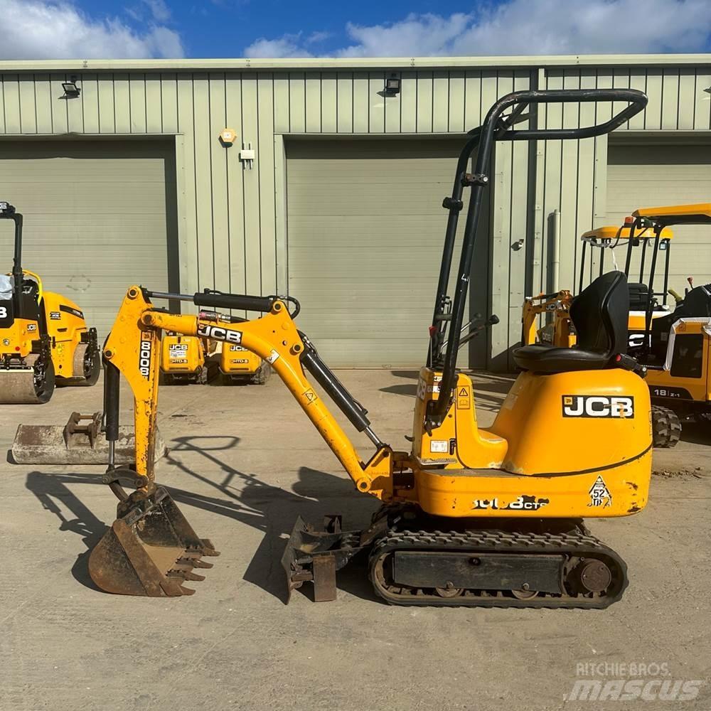 JCB 8008 CTS حفارات صغيرة أقل من 7 طن (حفارات صغيرة)