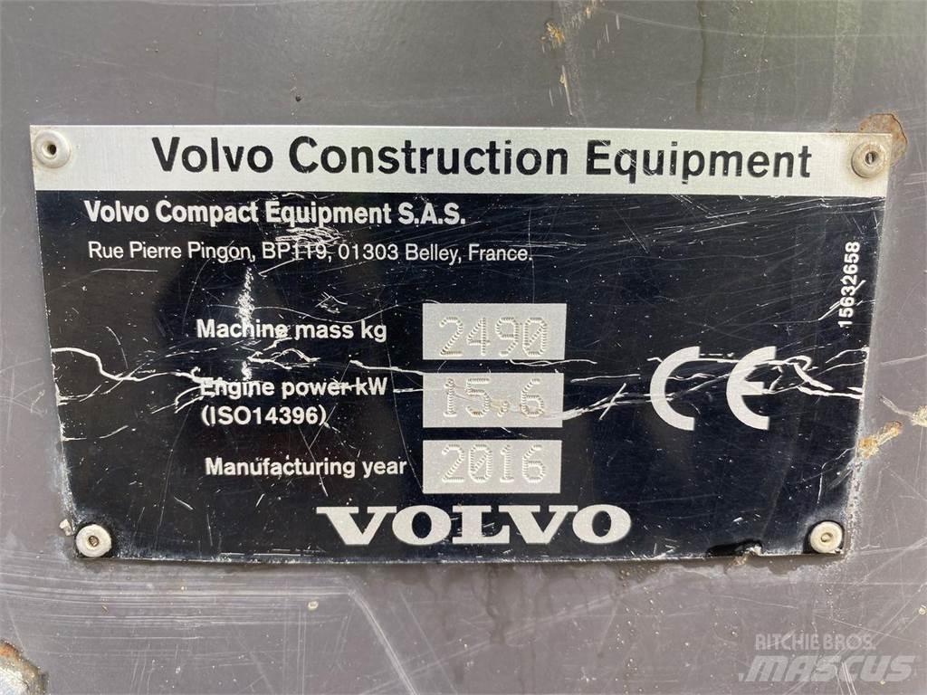 Volvo ECR25 حفارات بعجل