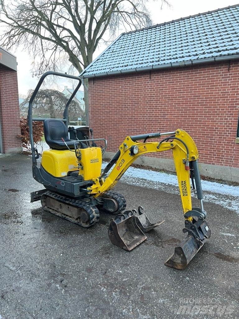 Wacker Neuson 803 حفارات صغيرة أقل من 7 طن (حفارات صغيرة)