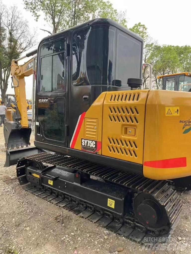 Sany SY75C حفارات وسط 7 طن - 12 طن