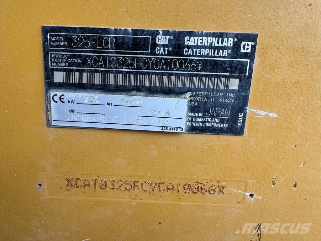 CAT 325F LCR حفارات زحافة