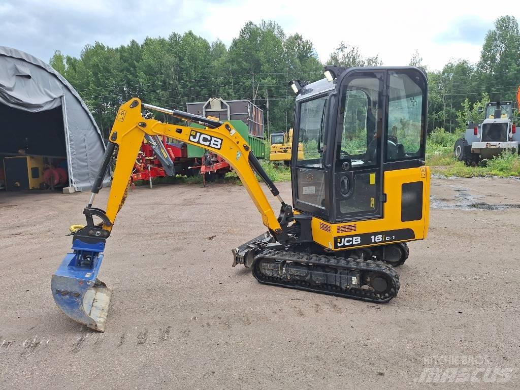 JCB C 16-1 حفارات صغيرة أقل من 7 طن (حفارات صغيرة)