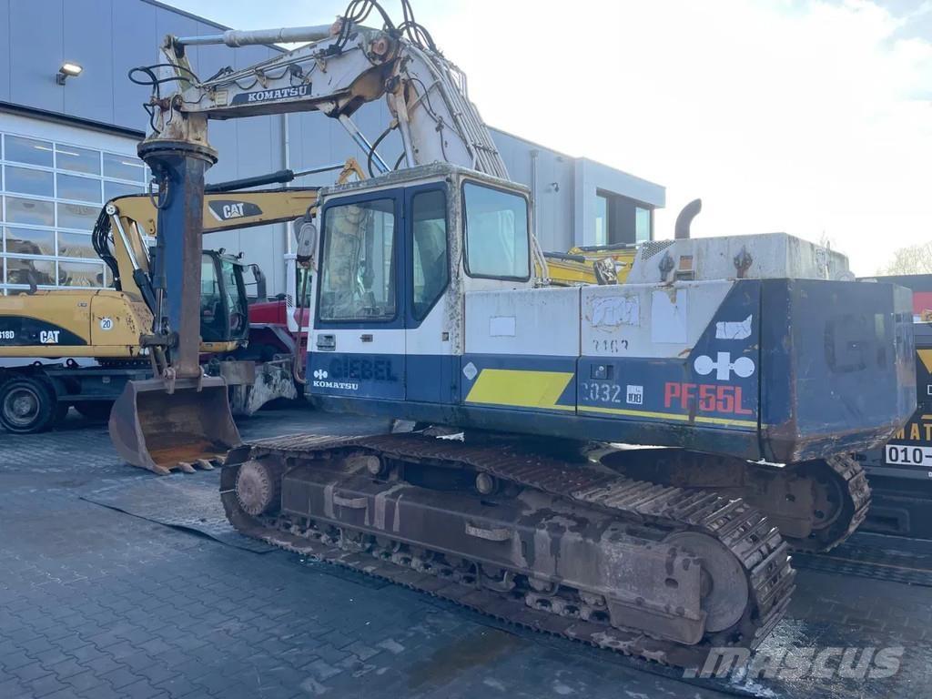 Komatsu PF55L-1 حفارات زحافة