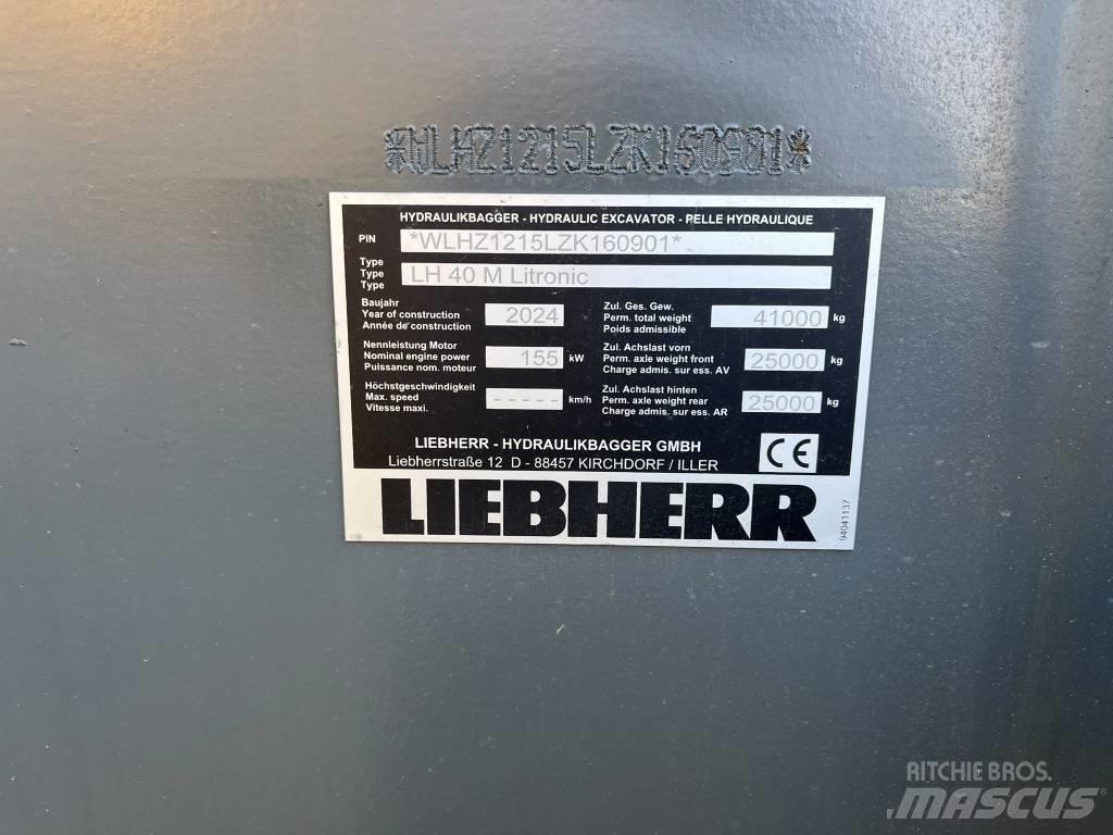 Liebherr LH 40 مناولات المخلفات / مناولات صناعية