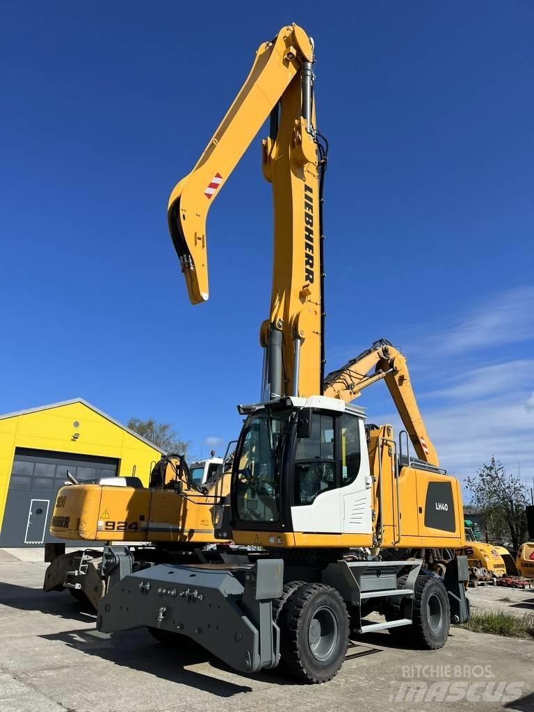 Liebherr LH 40 مناولات المخلفات / مناولات صناعية