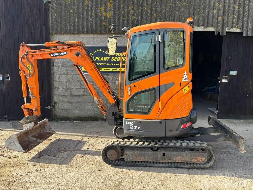 Doosan DX 27 Z حفارات صغيرة أقل من 7 طن (حفارات صغيرة)
