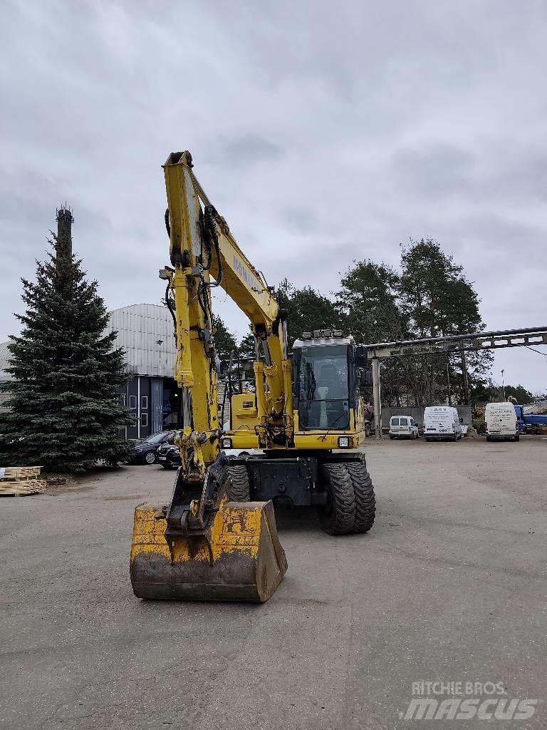 Komatsu PW 160-7E0 حفارات بعجل