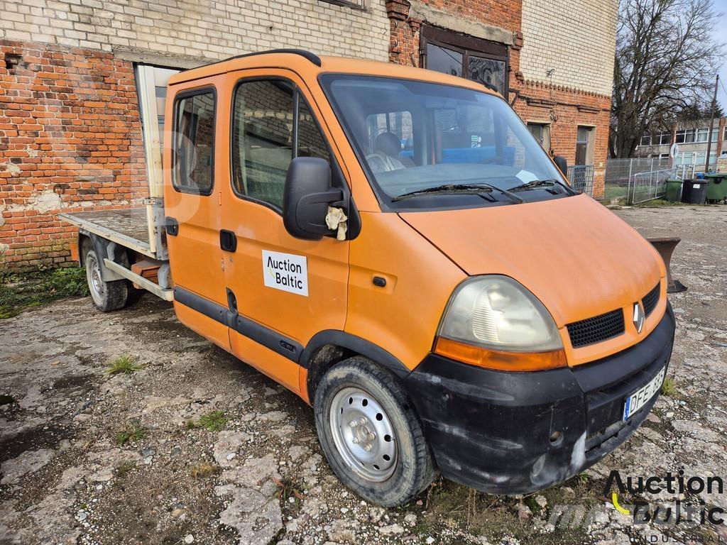 Renault Master شاحنات مسطحة/مفصلية الجوانب