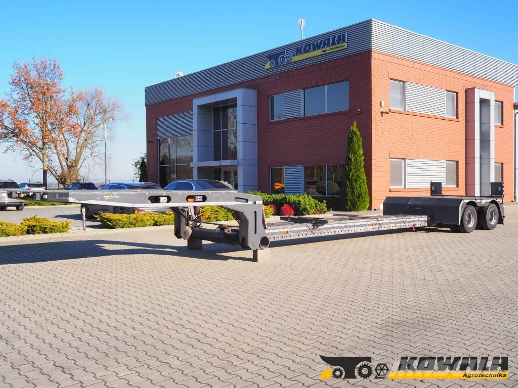 Recker SANR-38 نصف مقطورة مسطحة منخفضة