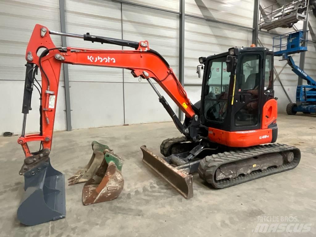 Kubota U 48-4 حفارات صغيرة أقل من 7 طن (حفارات صغيرة)