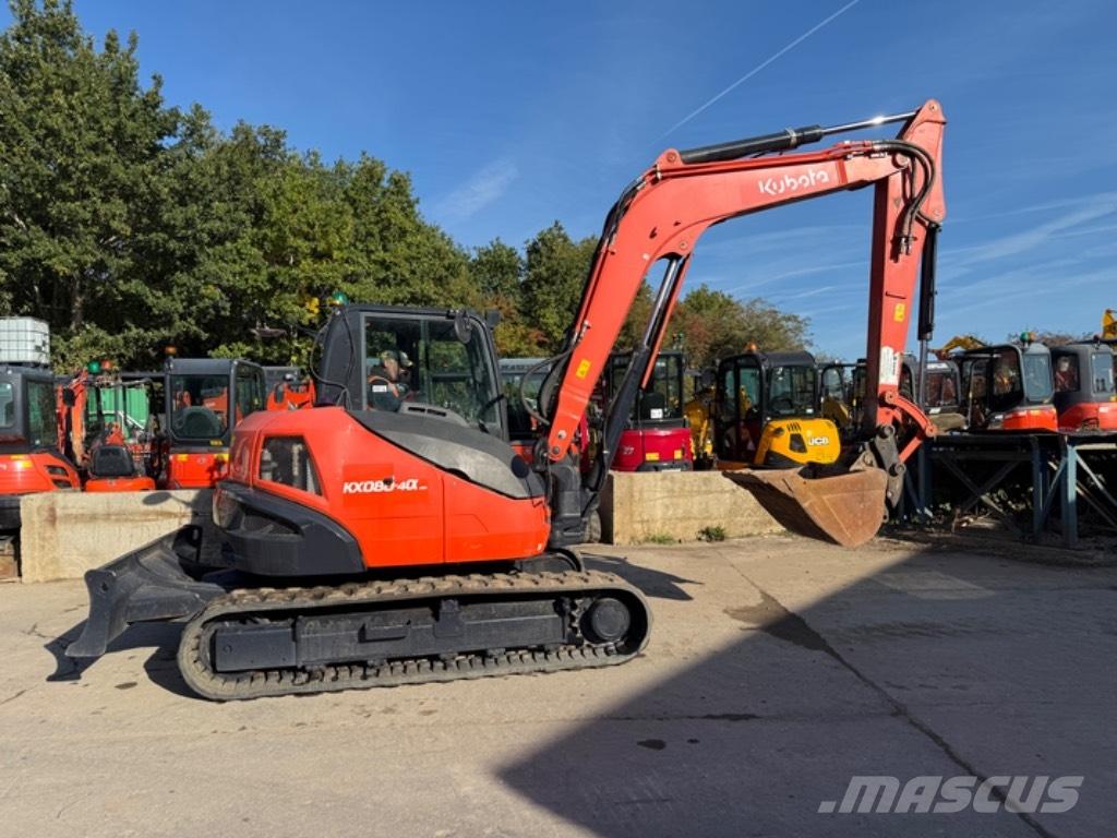 Kubota KX 080-4a2 حفارات وسط 7 طن - 12 طن