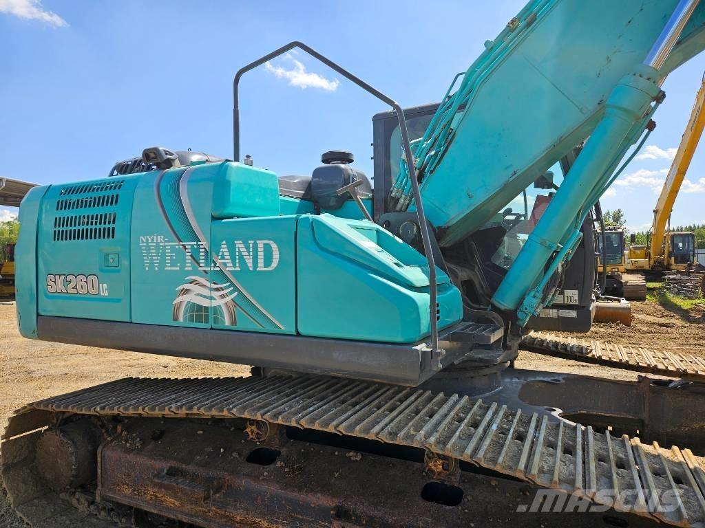 Kobelco SK 260 LC-10 حفارات زحافة