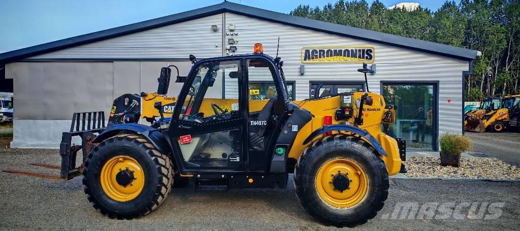 CAT TH 407C Ag 93kW معدات مناولة لأغراض الزراعة