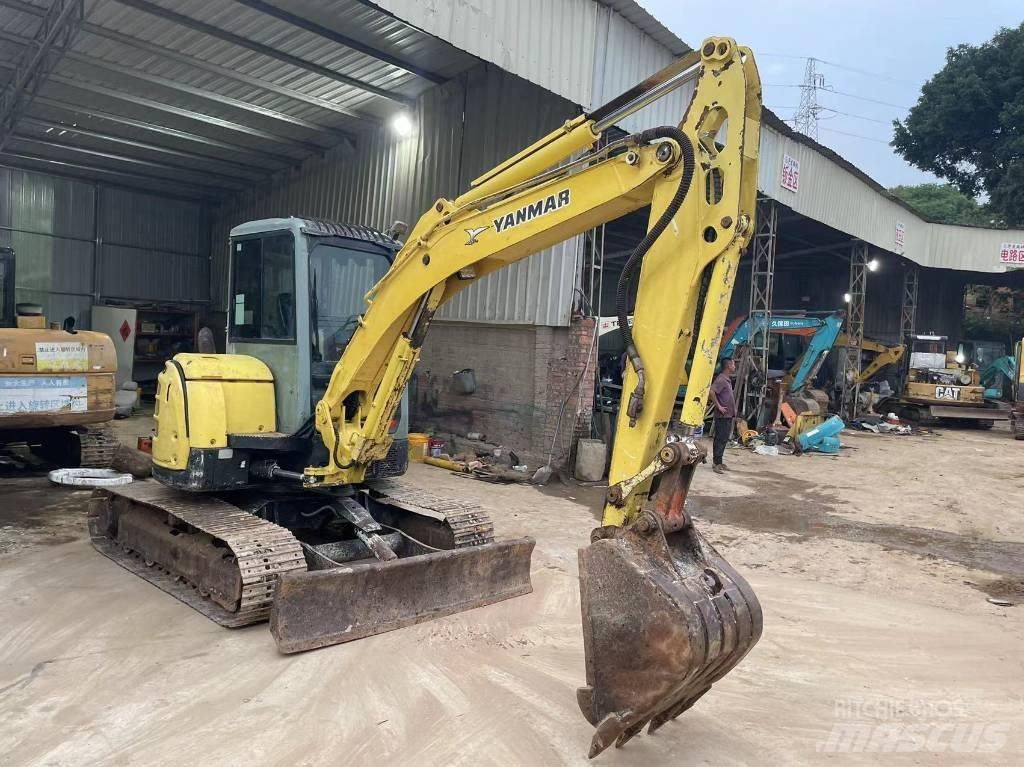 Yanmar Vio 55 حفارات صغيرة أقل من 7 طن (حفارات صغيرة)