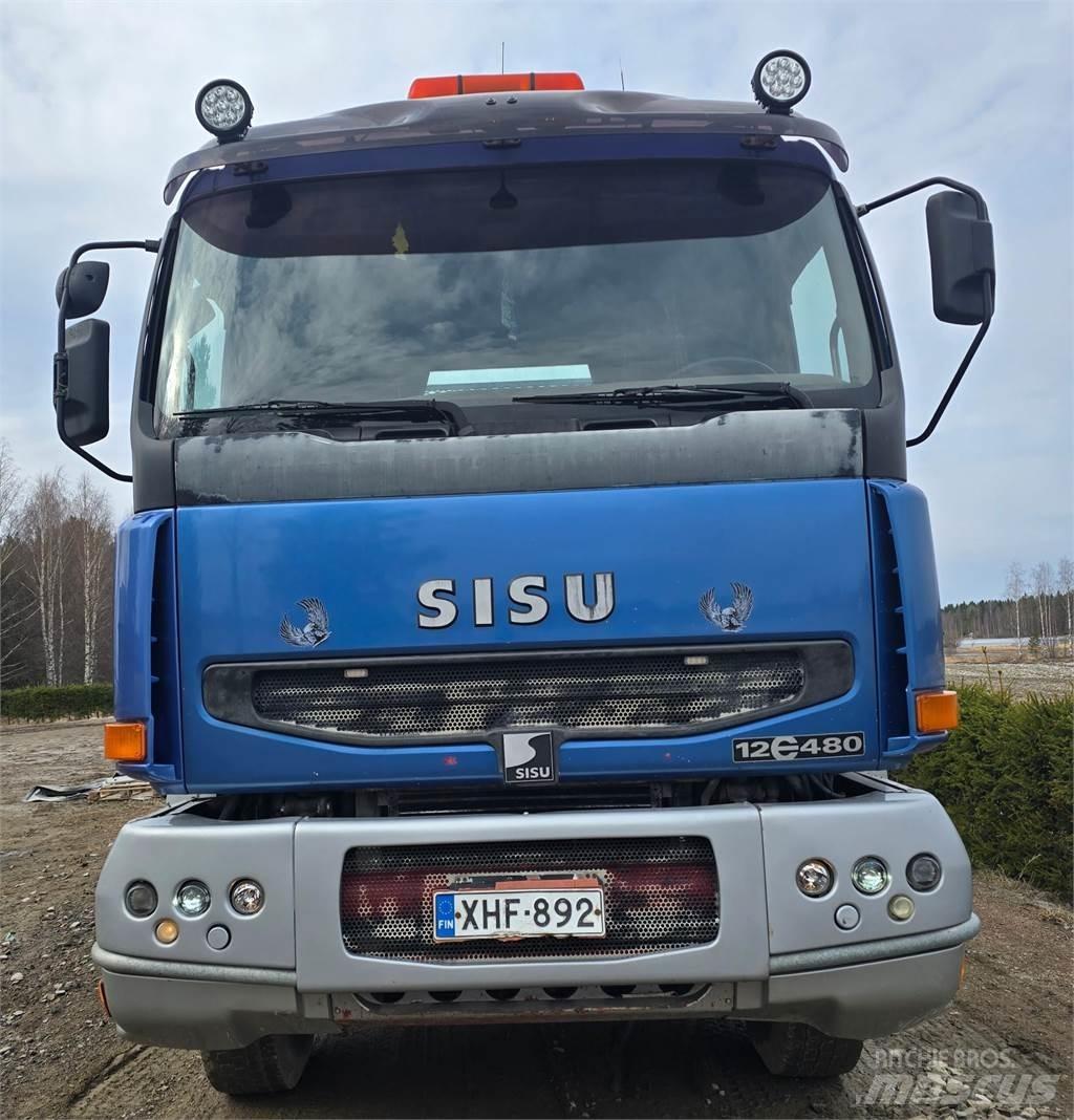 Sisu E12M 8X4 شاحنات قلابة