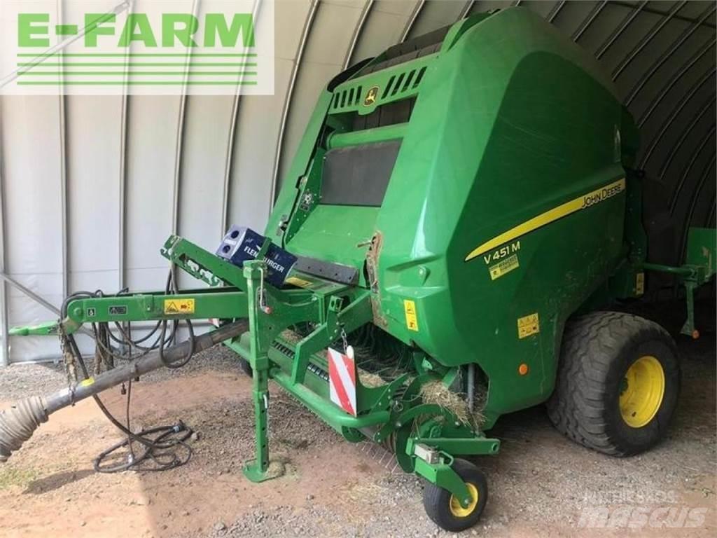 John Deere v 451 m محزمات مربعة