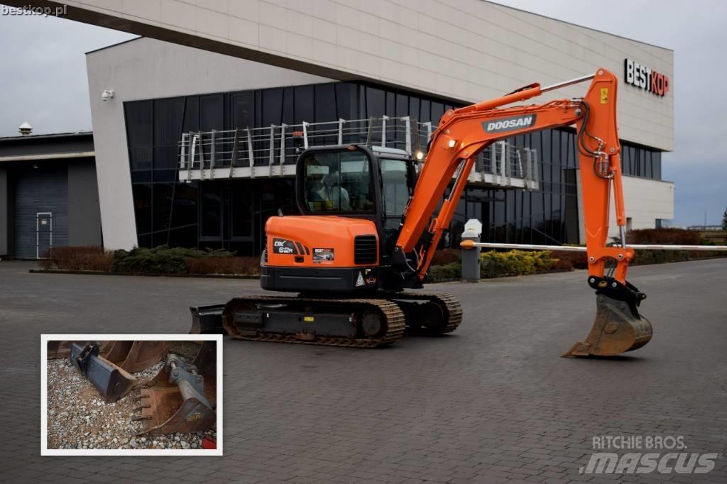 Doosan DX 62 R-3 حفارات صغيرة أقل من 7 طن (حفارات صغيرة)