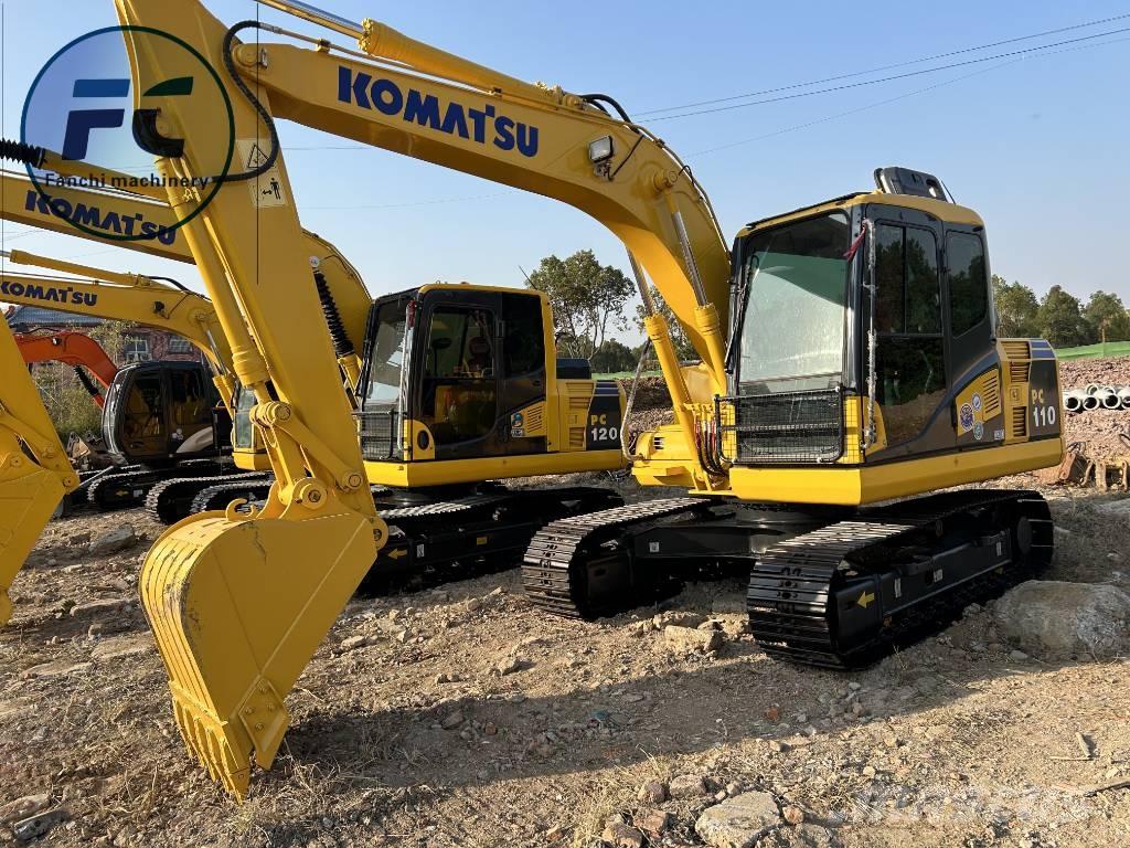 Komatsu PC 110 حفارات زحافة