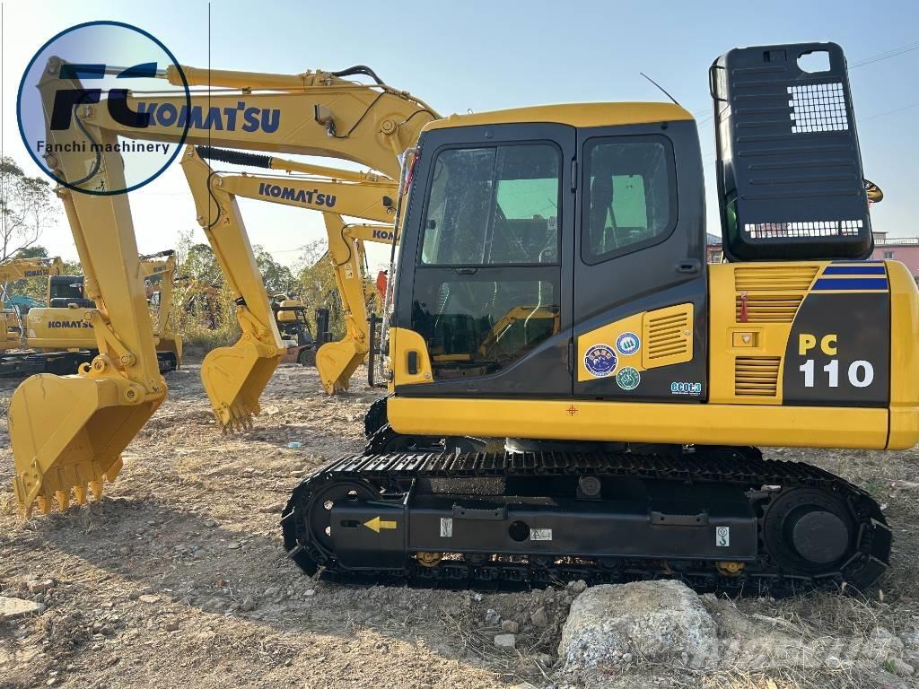 Komatsu PC 110 حفارات زحافة