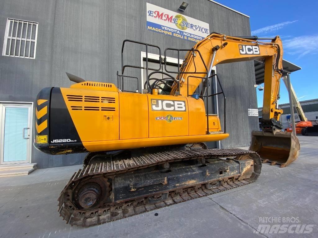 JCB JS 220 N LC حفارات زحافة