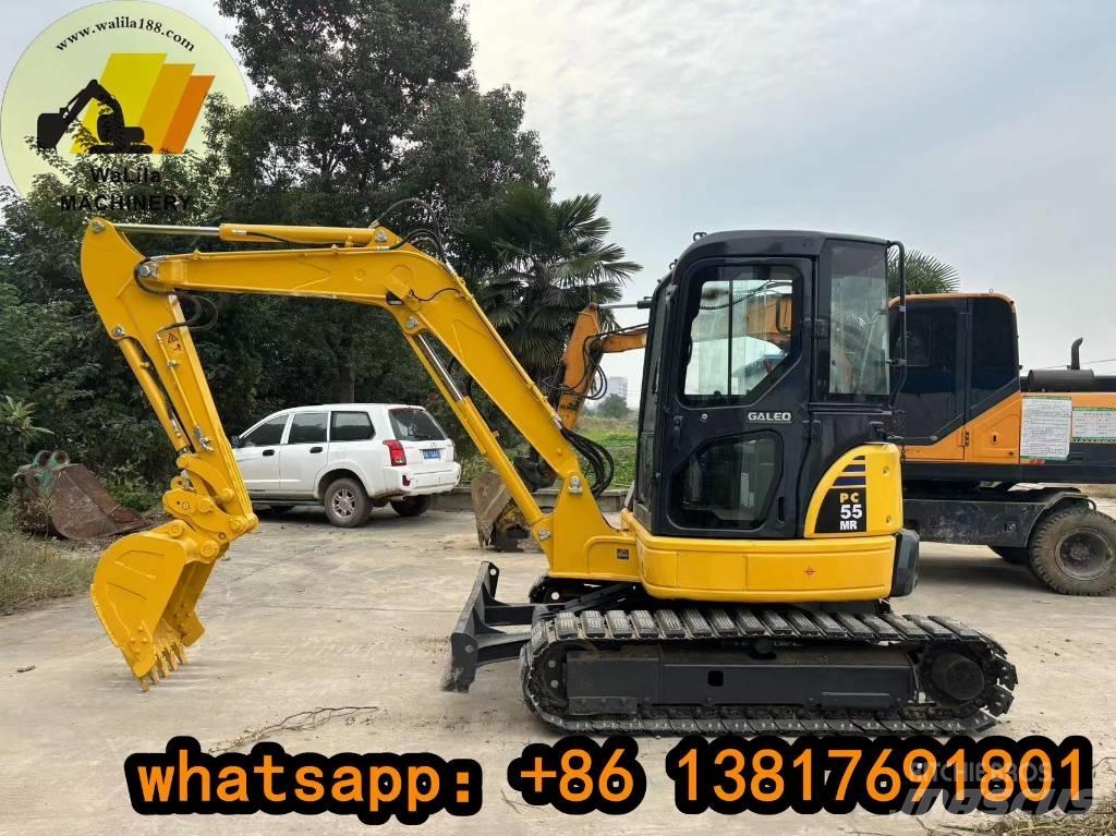 Komatsu PC 55 MR حفارات صغيرة أقل من 7 طن (حفارات صغيرة)