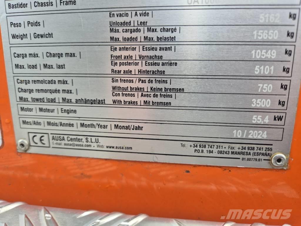 Ausa D1001APG عربات نقل قلابة للمواقع