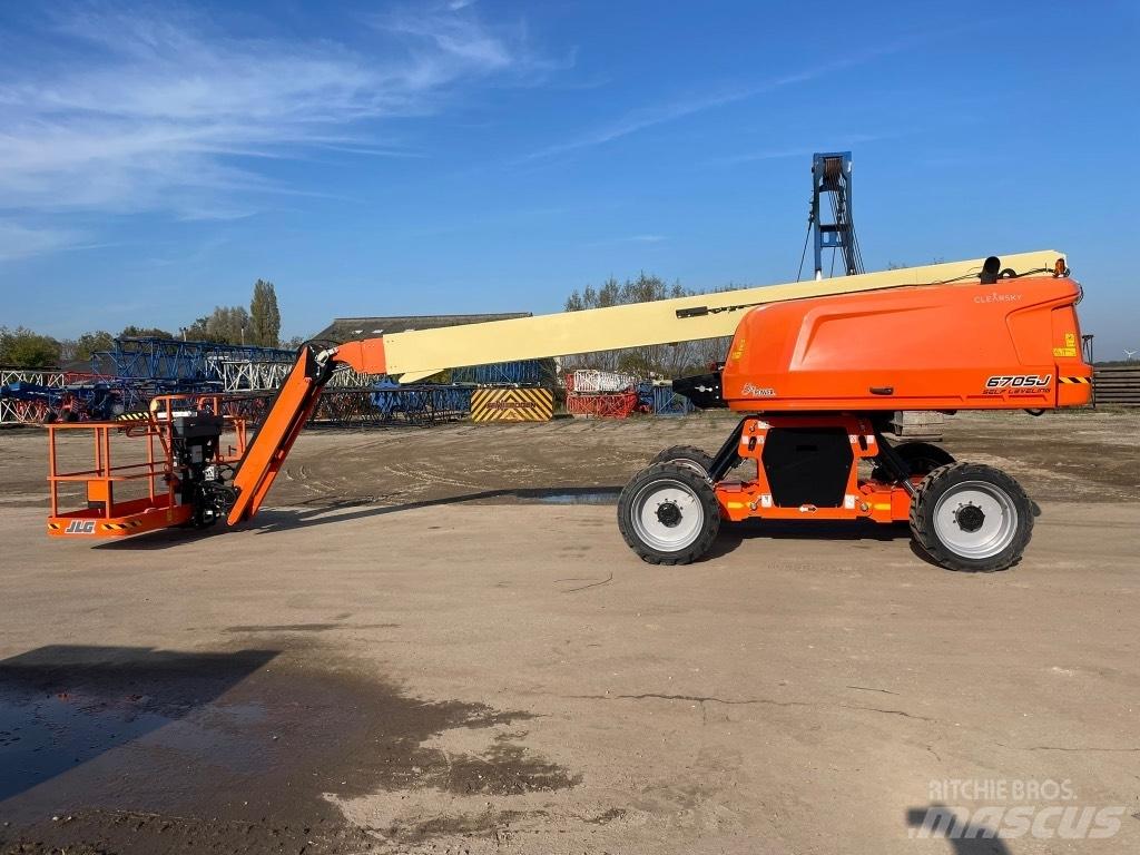 JLG 670 SJ رافعات سلة تلسكوبية