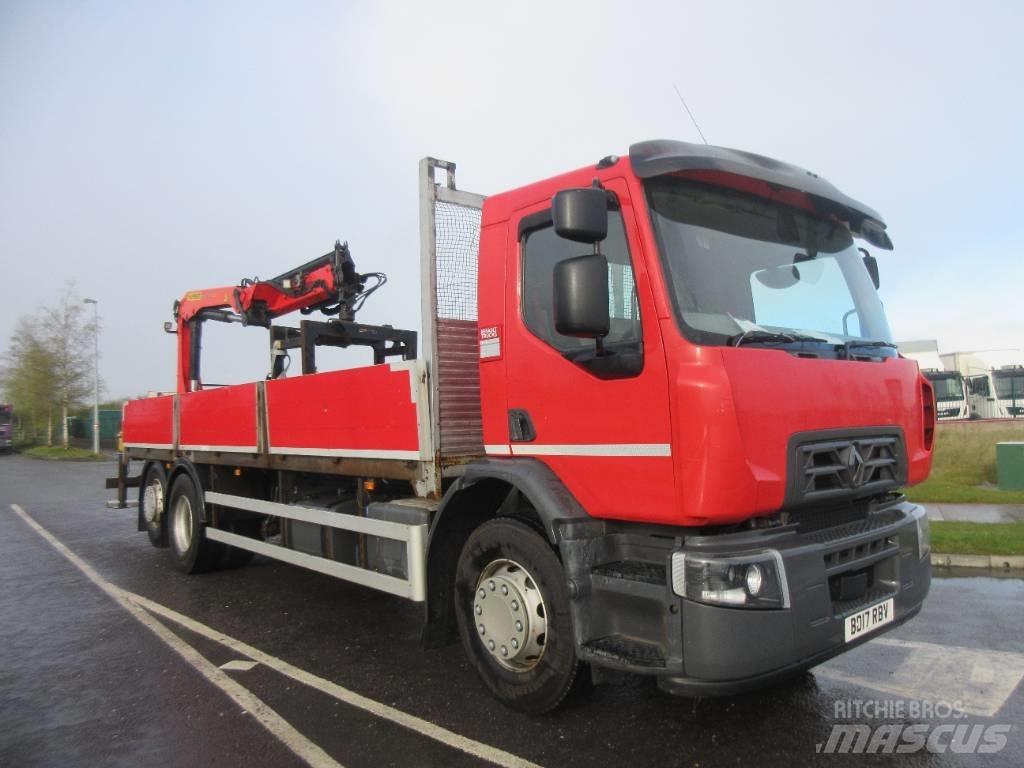 Renault D24 320 شاحنات الرافعات