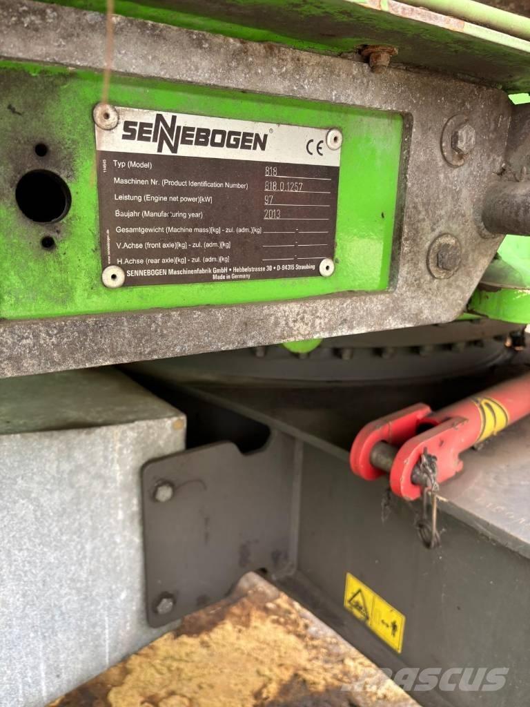 Sennebogen 818 مناولات المخلفات / مناولات صناعية