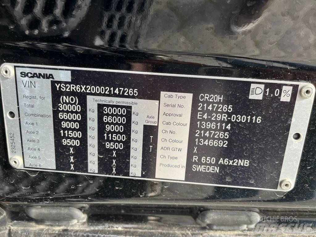 Scania R 650 وحدات الجر