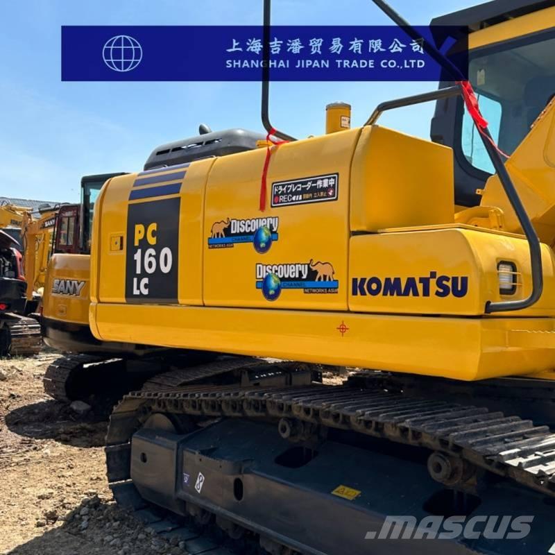 Komatsu PC 160 حفارات وسط 7 طن - 12 طن
