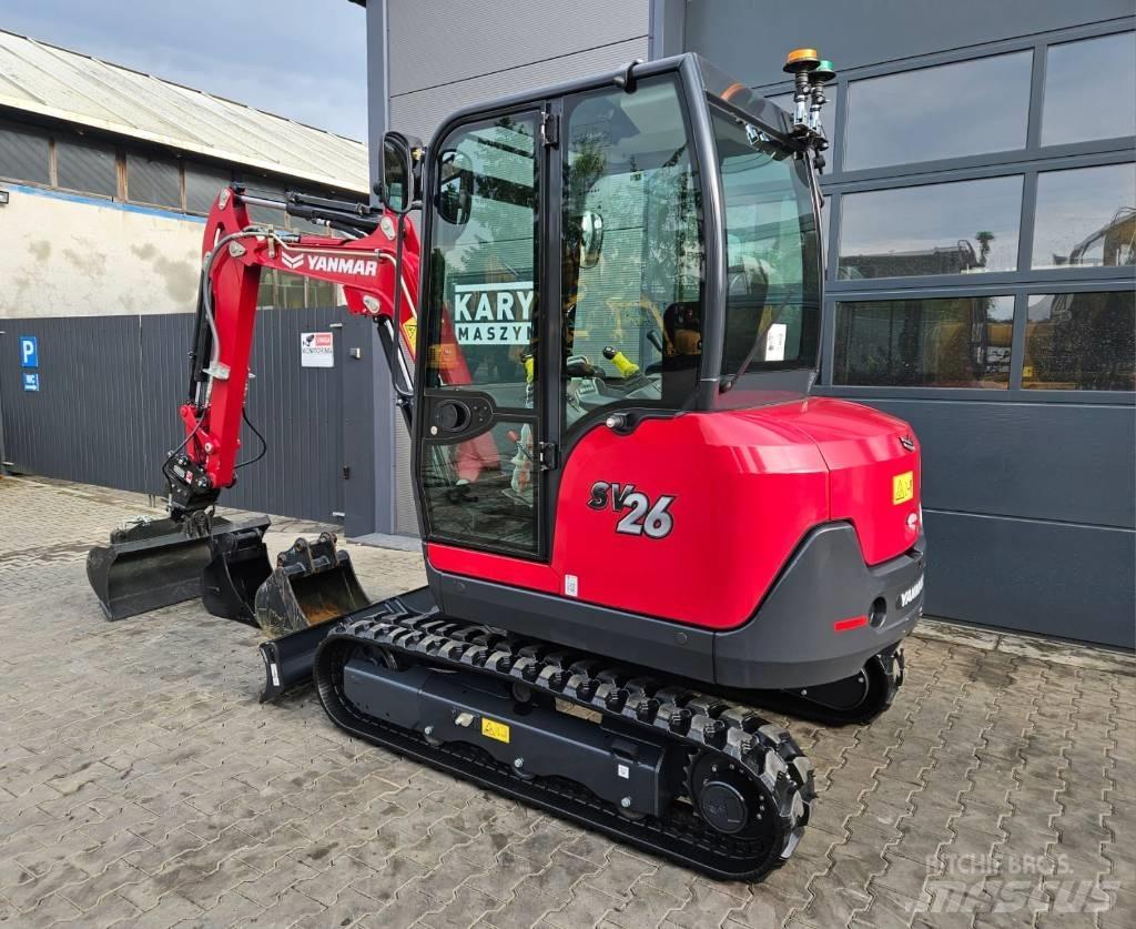 Yanmar SV 26 حفارات صغيرة أقل من 7 طن (حفارات صغيرة)