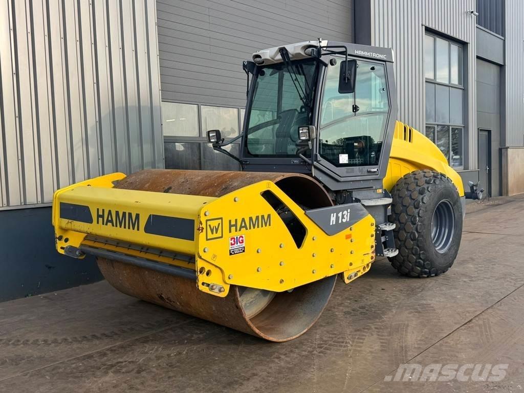 Hamm H13i مداحل أحادية الأسطوانة