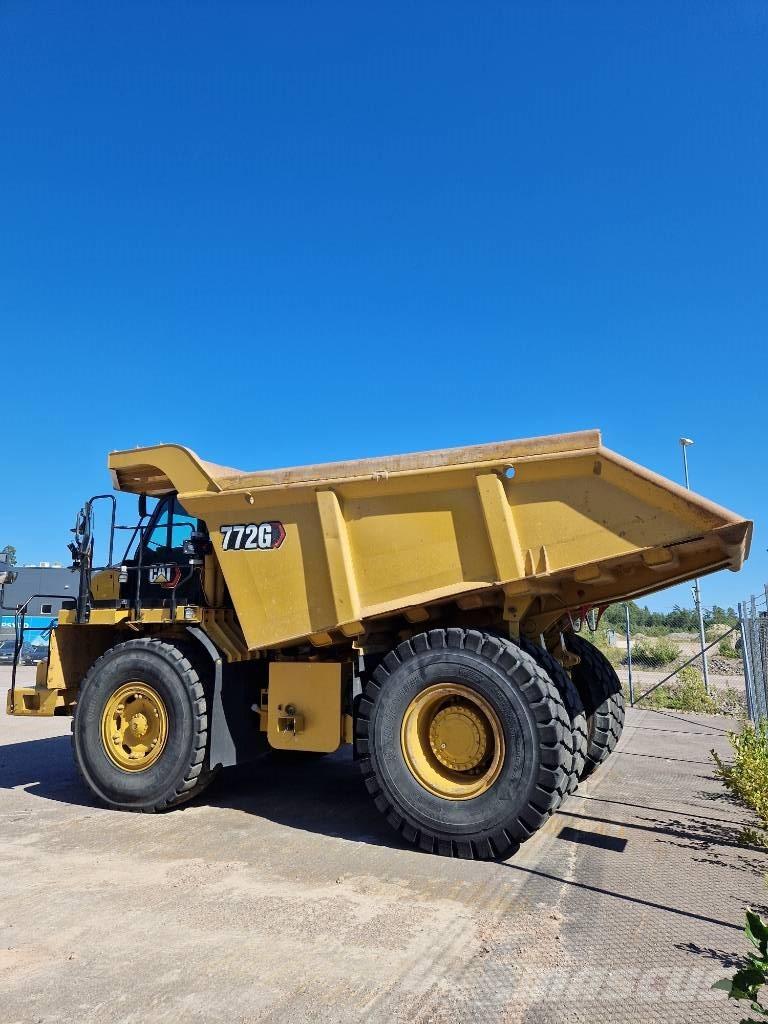 CAT 772G شاحنات المخلفات الصلبة