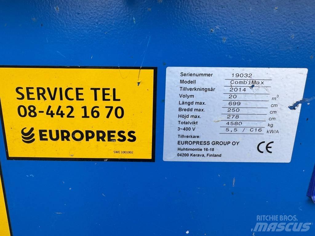 Europress CombiMax ضاغطات المخلفات