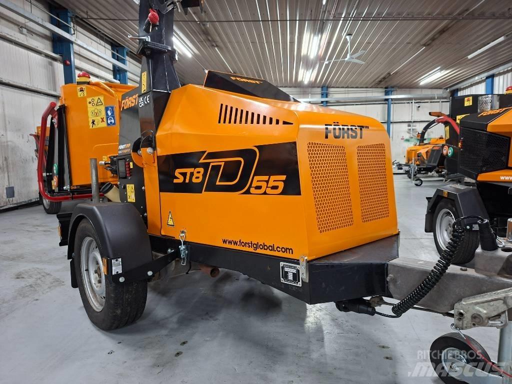 Forst ST8D ماكينات تقطيع أخشاب الحراجة