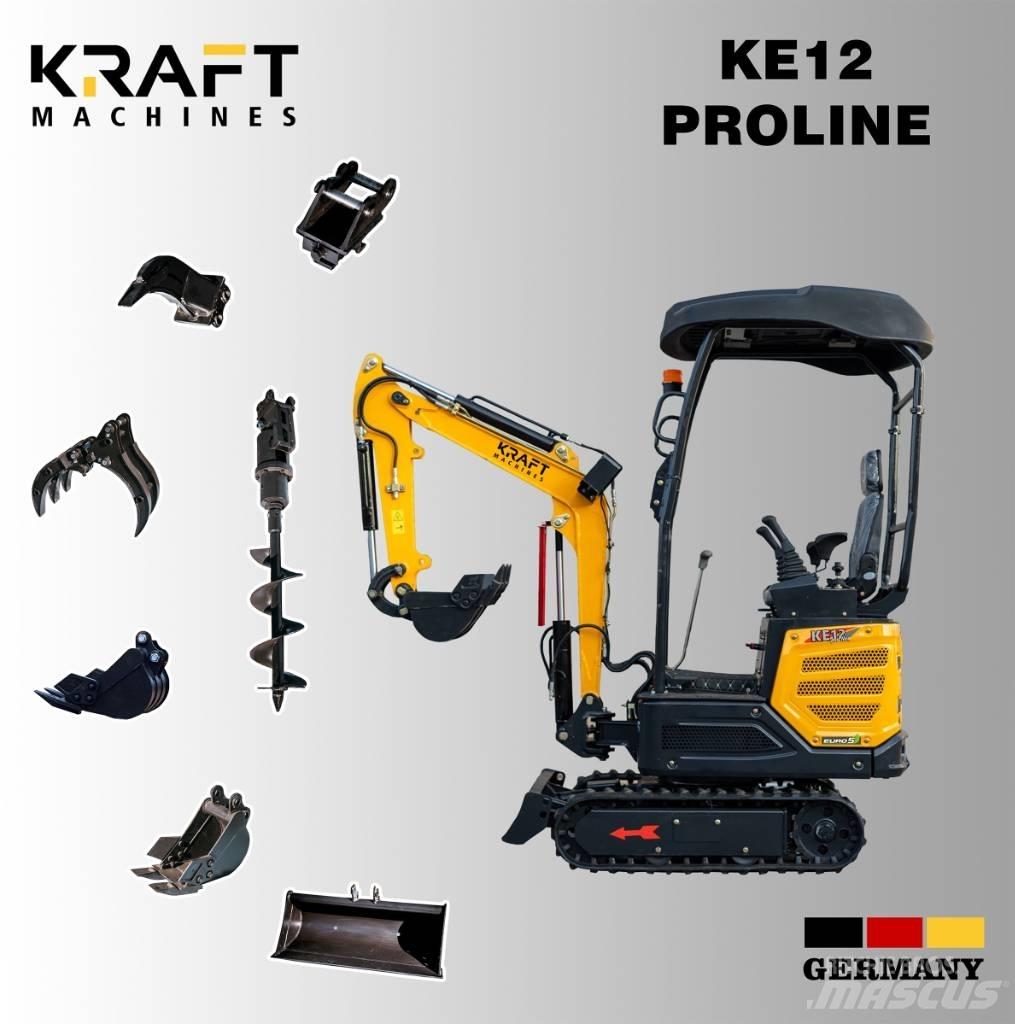 Kraft KE12Proline حفارات صغيرة أقل من 7 طن (حفارات صغيرة)