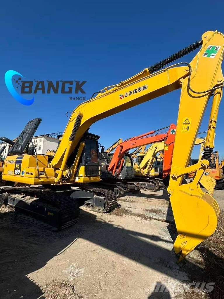 Komatsu PC 160 حفارات زحافة