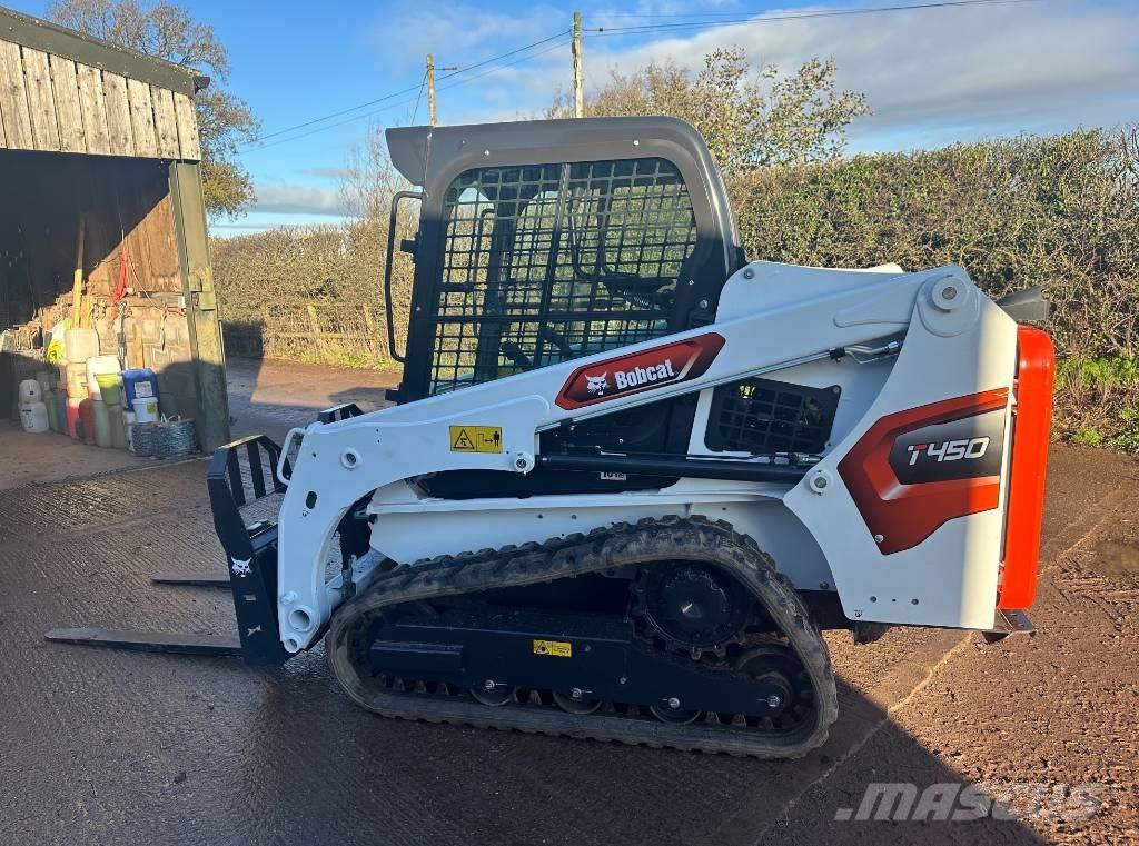 Bobcat T 450 لوادر انزلاقية التوجيه