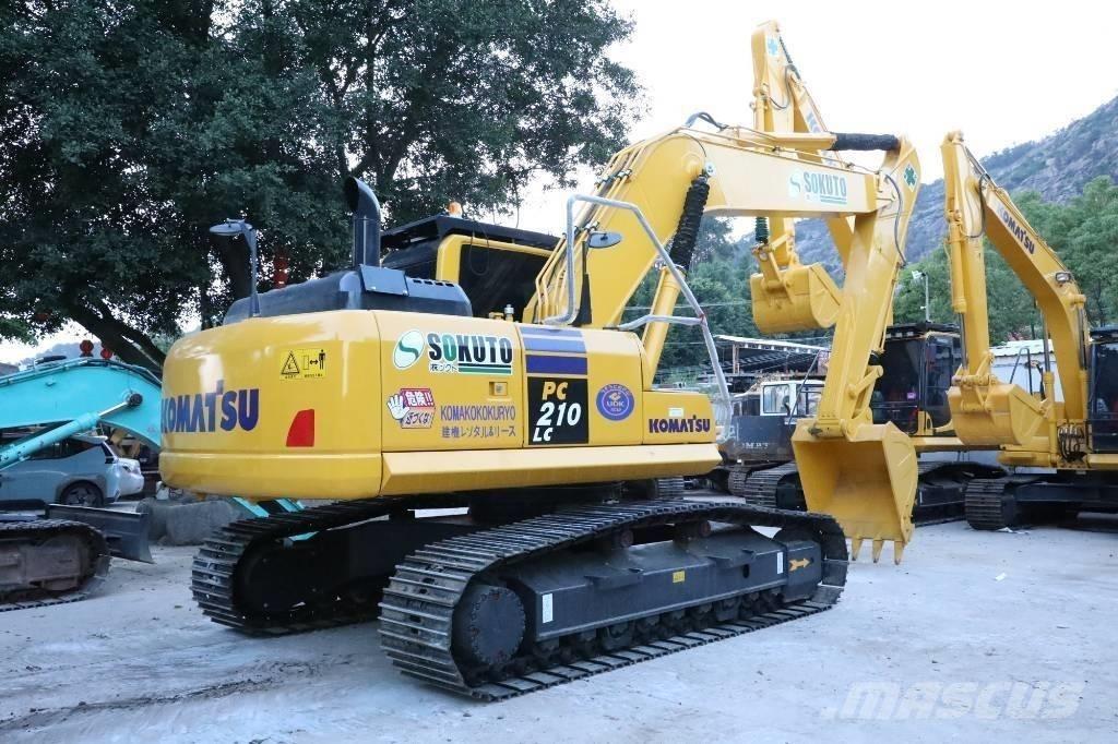 Komatsu PC 210 LC-8 حفارات زحافة