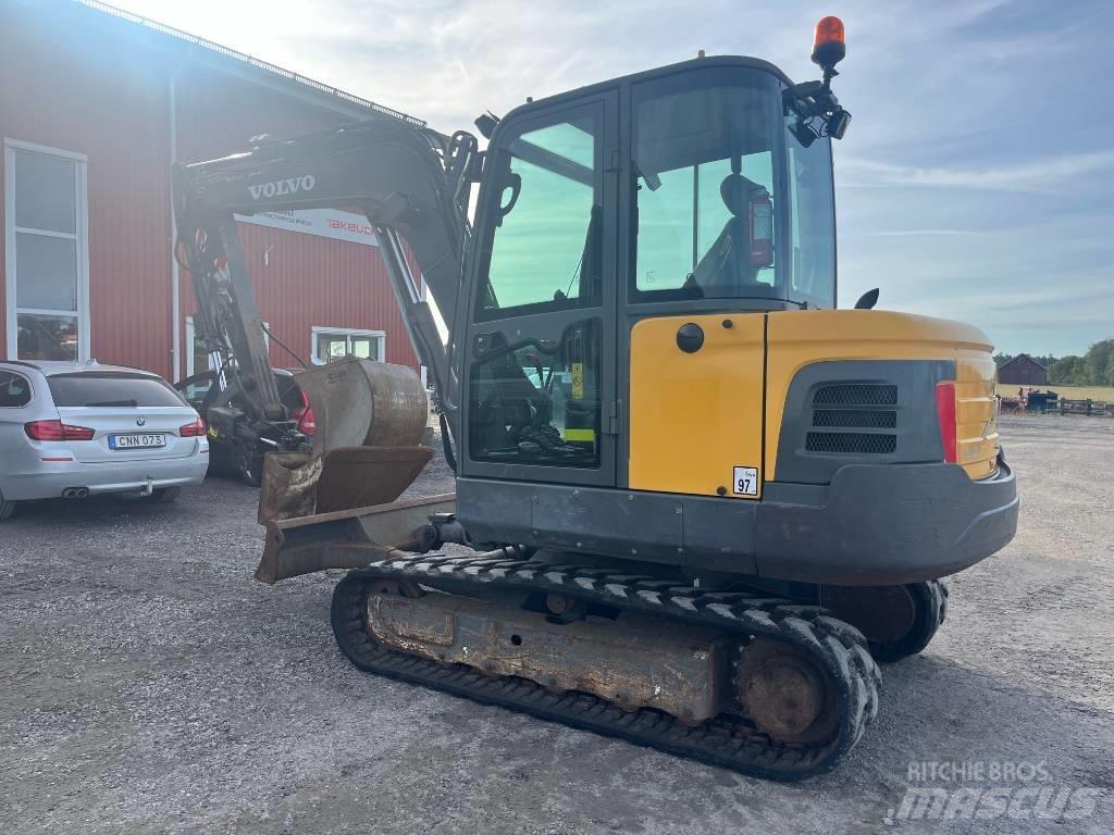 Volvo EC 55 C حفارات صغيرة أقل من 7 طن (حفارات صغيرة)