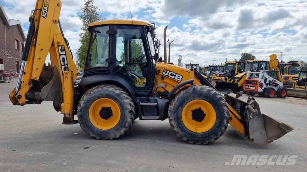 JCB 4 CX لوادر ذات جرافات عكسية