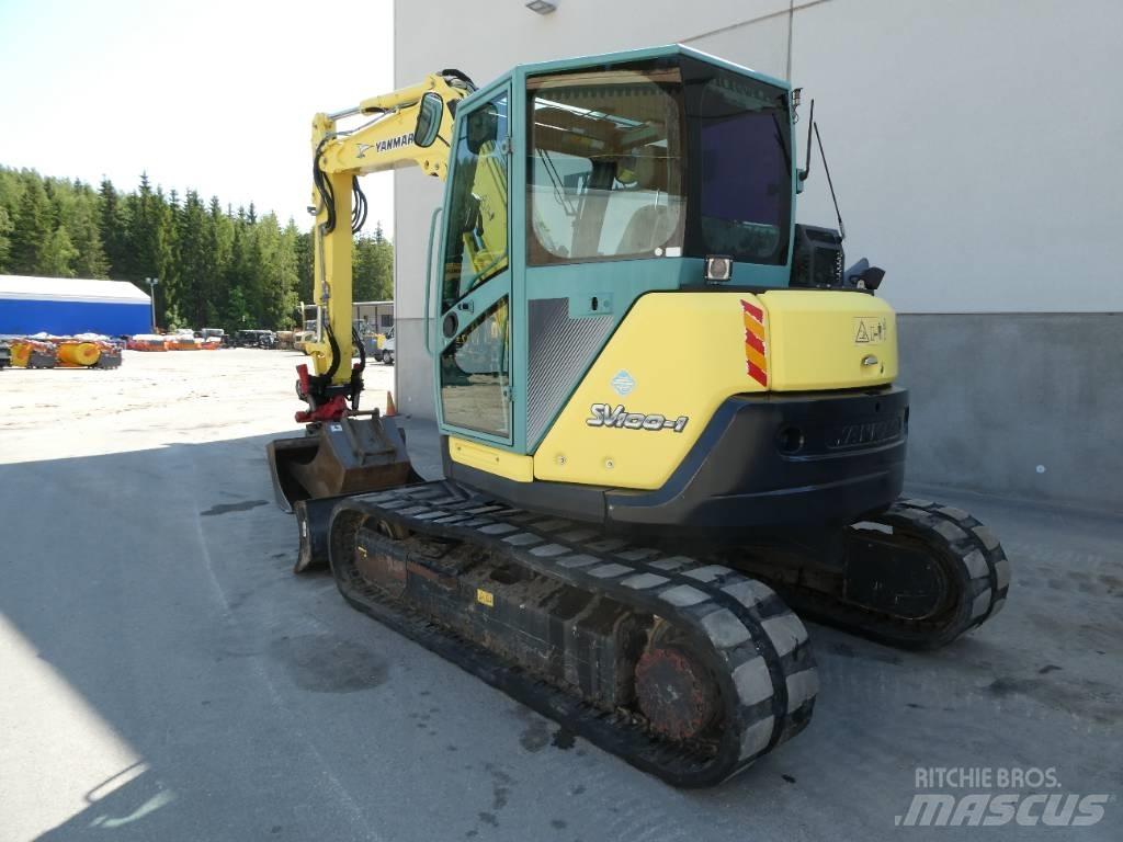 Yanmar SV 100-1 حفارات وسط 7 طن - 12 طن