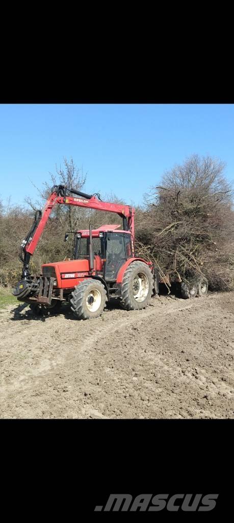 Zetor 10540 ماكينات تقطيع أخشاب الحراجة