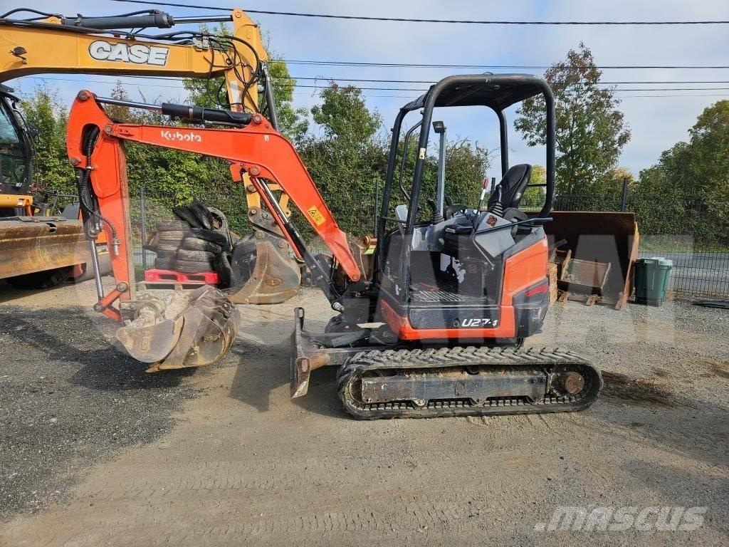 Kubota U 27-4 حفارات صغيرة أقل من 7 طن (حفارات صغيرة)