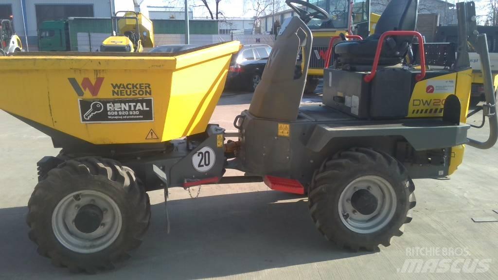 Wacker Neuson DW 20 عربات نقل قلابة للمواقع