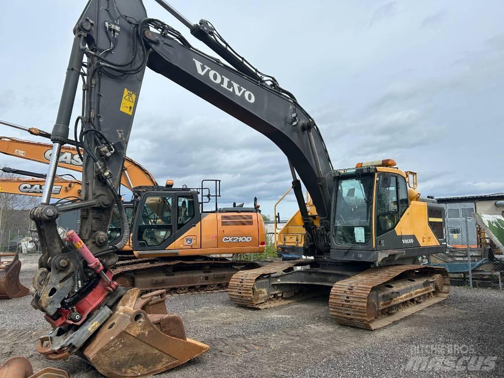 Volvo EC 250 EL حفارات زحافة