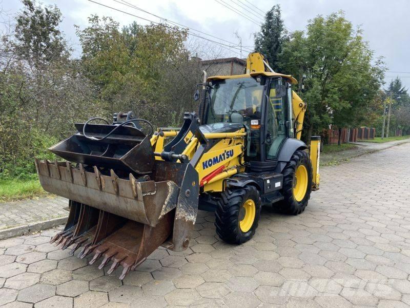 Komatsu WB 93 R-8 لوادر ذات جرافات عكسية