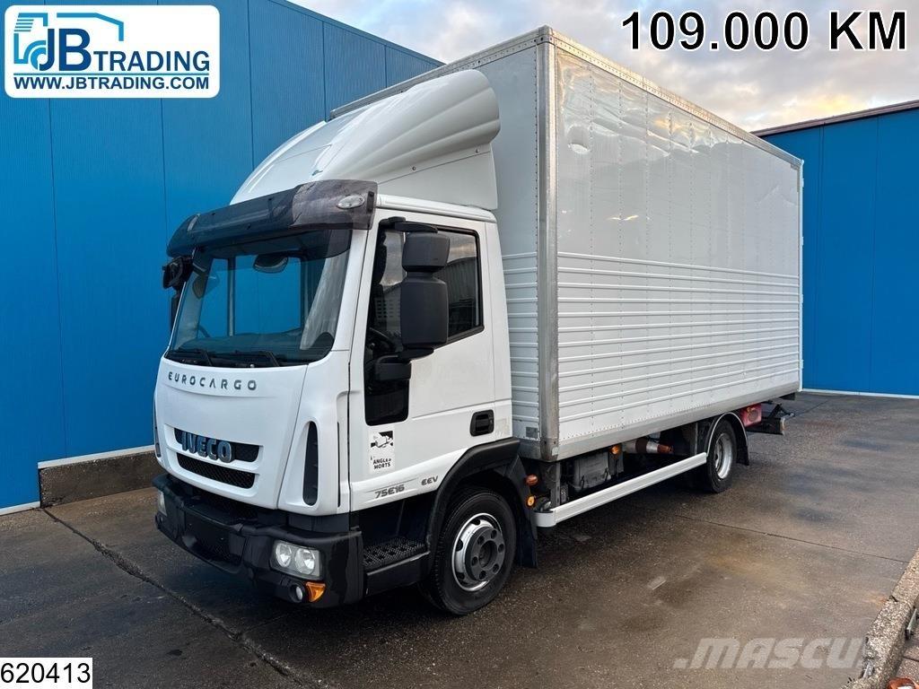 Iveco 75E16 EURO 5 شاحنات بغطاء جانبي